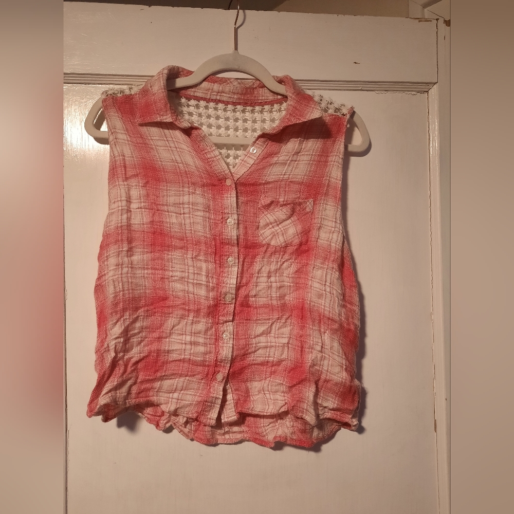 Aeropostale Flannel Tank